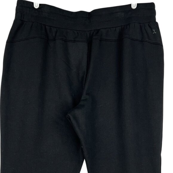 Xersion Women's Super Soft Fleece Black Jogger Size XXL Drawstring Mid Rise NWT - Picture 4 of 10